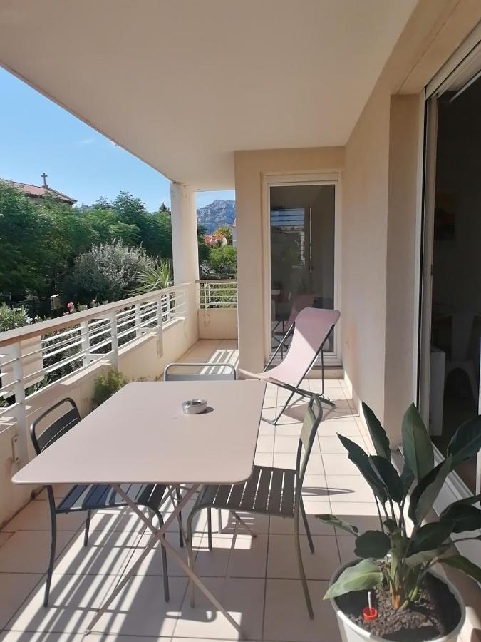 Marseille : Joli T2 Mer Et Collines + Terrasse Exterior foto